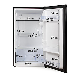 Avis PRIMO Elektro PR121FR Réfrigérateur Table Top - 88L - E - Noir