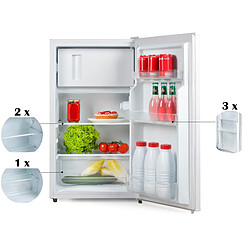 PRIMO Elektro PR144FR Réfrigérateur Congélateur Table Top - 80L - E - Blanc pas cher