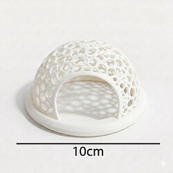 Acheter INF Lot de 4 plateformes flottantes pour poissons — Hamacs plastiques pour aquarium, couleurs