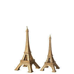 Avis Paris Prix Tour Eiffel Déco en Résine Hilda 56cm Doré