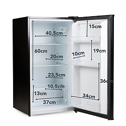 Avis PRIMO Elektro PR181FR Réfrigérateur Table Top - 94L - Classe D - Noir