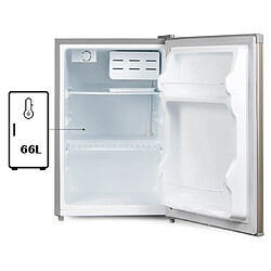 PRIMO Elektro PR154FR Réfrigérateur Table Top - 66L - E - Autonome - Argent pas cher