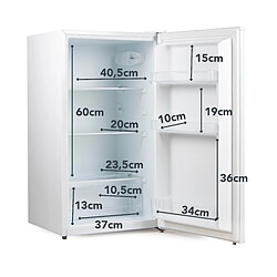 Avis PRIMO Elektro PR180FR Réfrigérateur Table Top - 94L - Classe D - Blanc