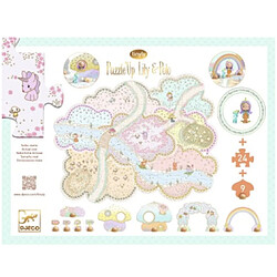 Puzzl Up Lily et Polo - Tinyly - Djeco pas cher