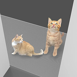 Avis INF Barrière rétractable automatique pour animaux — Grillage intérieur pour chats, anti-saut,