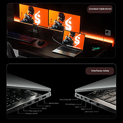 VANWIN PC Portable 16" Full HD - Intel i7-8750H - 16 Go RAM - 512 Go SSD pas cher