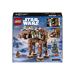 Acheter LEGO Star Wars 40806 AT-AT façon pain d’épices - 697 pièces - Minifigurine Dark Vador
