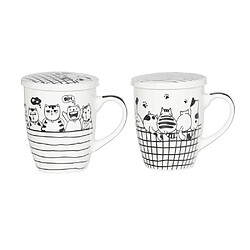 Trend Up Coffret Tisanière avec filtre Pacha 36 cl (1 modèle aléatoire) 