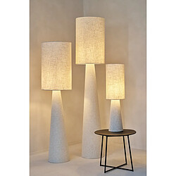 Paris Prix Lampadaire Effet Lin Tona 140cm Beige pas cher