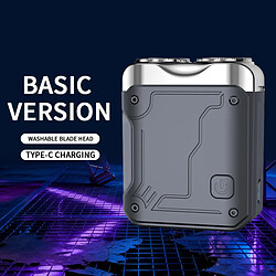 Acheter INF Rasoir électrique pour hommes - Rechargeable Type-C, tête détachable lavable, lames inox,
