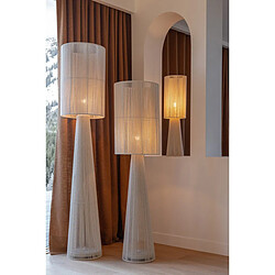 Paris Prix Lampadaire Design Corde Tova 140cm Beige pas cher