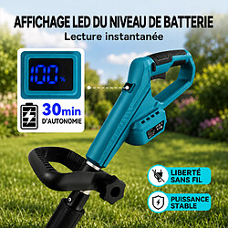Acheter Sans Amarre Motobineuse portative sans fil, manche télescopique, machine de culture pour jardin potager, CORPS SEUL (sans batterie ni chargeur)