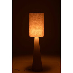 Acheter Paris Prix Lampadaire Effet Lin Tona 140cm Beige