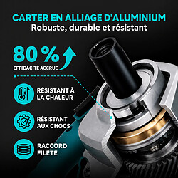 Avis Sans Amarre Malaxeur électrique professionnel pour béton mortier peinture, poignée double ergonomique, tige de mélange fournie