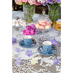Acheter Lot de 2 tasses- Bialetti Porcelaine - Multicolore 90 ml