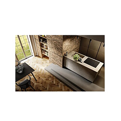 Table de cuisson aspirante induction 72cm 4 feux 7400w noir - PRF0210741 - ELICA pas cher