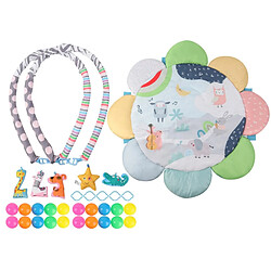Avis Milly Mally Tapis éducatif 2-en-1 TinyMini Zoo Fleur