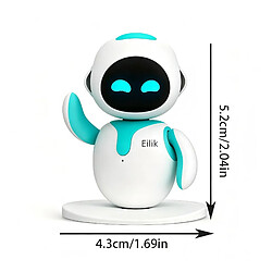 ByteLike Mini Robot Bleu Bureau pas cher