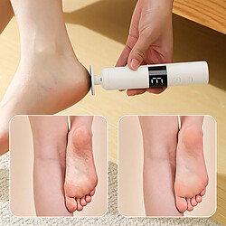 INF Lime électrique 2-en-1 pour pieds et râpe à ongles avec têtes interchangeables, affichage pas cher