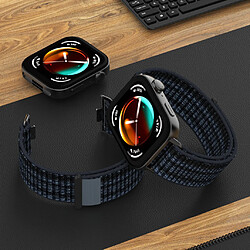 INF Bracelet en nylon pour montre Huawei Watch Fit 3 Black pas cher