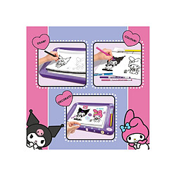 Acheter LISCIANI GIOCHI Table lumineuse dessin My Melody & Kuromi - Kit coloriage et traçage