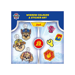 Avis Lisciani Giochi Lisciani Paw Patrol - Set créatif déco vitres 2-en-1 - Stickers & couleurs sur verre