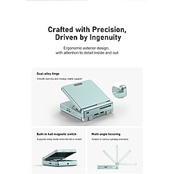 Acheter Anbernic RGSP console portable,format à clapet,puce à effet Hall intégrée,Linux,carte TF 64 Go,3300 mAh,argent
