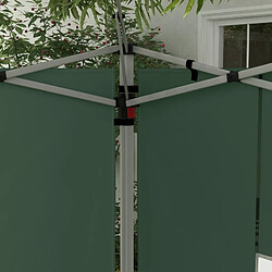 Acheter STILVORA Lot de 2 parois de pavillon vertes avec fenêtres 295 x 195 cm