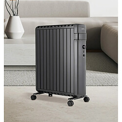 Avis Radiateur bain huile FABRILAMP POLONIA 2500 W noir 11 ailettes