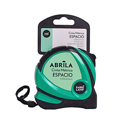 Avis Mètre ruban FABRILAMP Espacio 10 m x 25 mm noir vert blocage magnétique