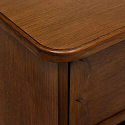 Avis Atmosphera Table de Chevet 1 Tiroir Mona 56cm Marron