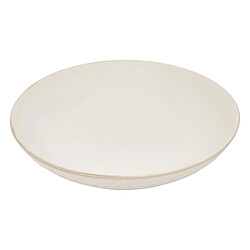 Avis Secret De Gourmet Lot de 6 Assiettes Creuses Cercles Camille 21cm Blanc