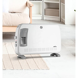 Avis Convecteur FABRILAMP Bengala 2000 W blanc gris turbo 42.5x61x20.5 cm