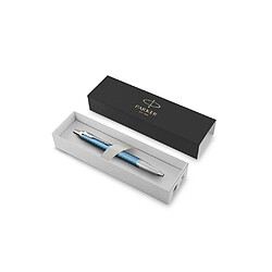 Parker IM Premium - Stylo bille bleu-gris - Pointe moyenne M - Recharge bleue - Coffret cadeau pas cher