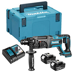 Avis Makita DHR241RTJ - Perforateur SDS-Plus 18V - 2x5,0Ah - Chargeur rapide - MAKPAC