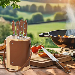 Acheter Richardson Sheffield Ryokan - Bloc 5 couteaux de cuisine avec 6 couteaux steak
