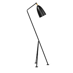 ICONIK INTERIOR Tripod Design Floor Lamp - Lampadaire - Hopper Orange pas cher