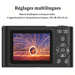 Avis ByteLike Noir Appareil photo compact rétro