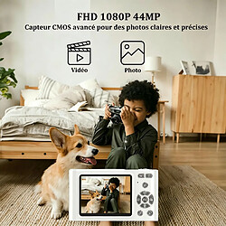 Avis ByteLike Blanc Appareil photo compact rétro
