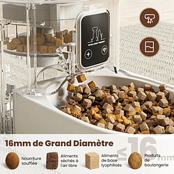 Avis Distributeur Croquettes Chat Automatique 4L - Mangeoire de Nourriture Minuterie Programmable pour APP - Réservoir Hermétique