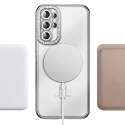 Avizar Coque Diamant Galaxy S26 Ultra Argent pas cher