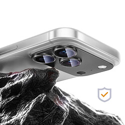 Avis Avizar Protection Caméra pour iPhone 18 Pro en Verre Trempé avec Cadre Titane Gris foncé