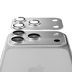 Acheter Avizar Protection Caméra pour iPhone 18 Pro en Verre Trempé avec Cadre Titane Argent