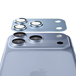Acheter Avizar Protection Caméra pour iPhone 18 Pro en Verre Trempé avec Cadre Titane Bleu clair