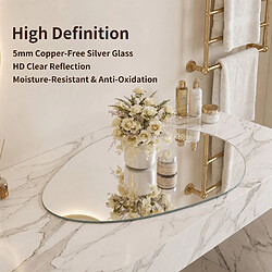 Avis ByteLike Miroir LED Tactile 40x60 Galet