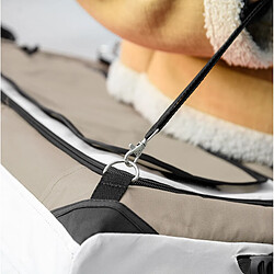 Avis STILVORA Poussette pliable kaki pour animaux avec sac amovible, 81 x 58 x 97,5 cm