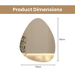 ByteLike Miroir LED Tactile 40x60 Galet pas cher