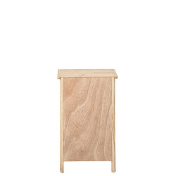 Paris Prix Table de Chevet en Bois Chamonix 71cm Naturel pas cher