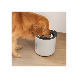 Avis ZEUS Oasis - Fontaine à eau pour chien 6 L - Triple filtration - Fenêtre rétroéclairée
