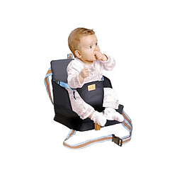 Roba rehausseur de chaise bébé - Bleu marine pas cher